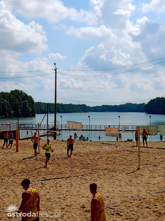 Turniej siatkówki plażowej nad J. Sajmino (26.07)