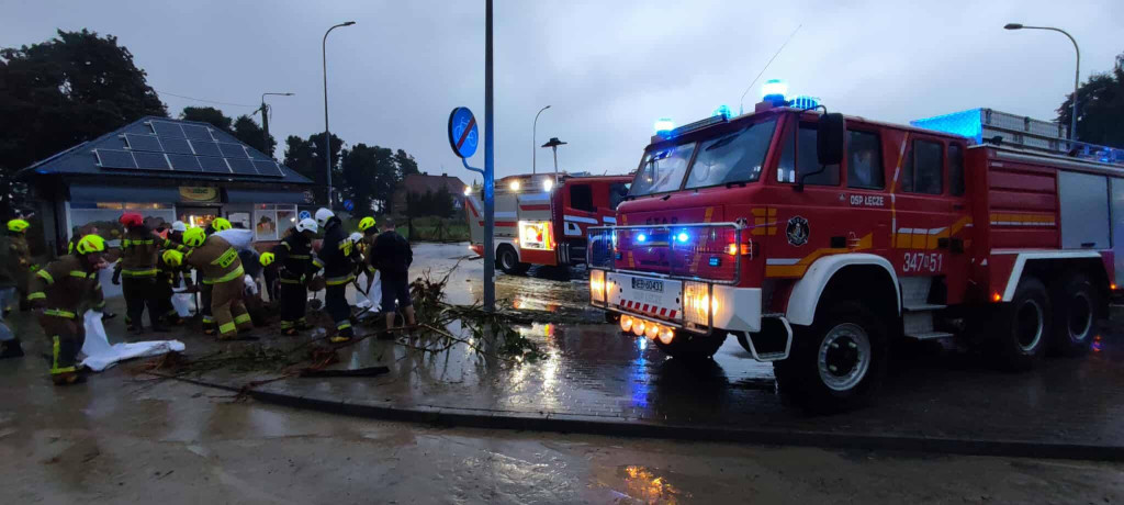 Dramatyczna noc w regionie! Powodzie, podtopienia