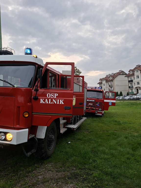 Podtopienia, zalania w Morągu po ulewach i burzach