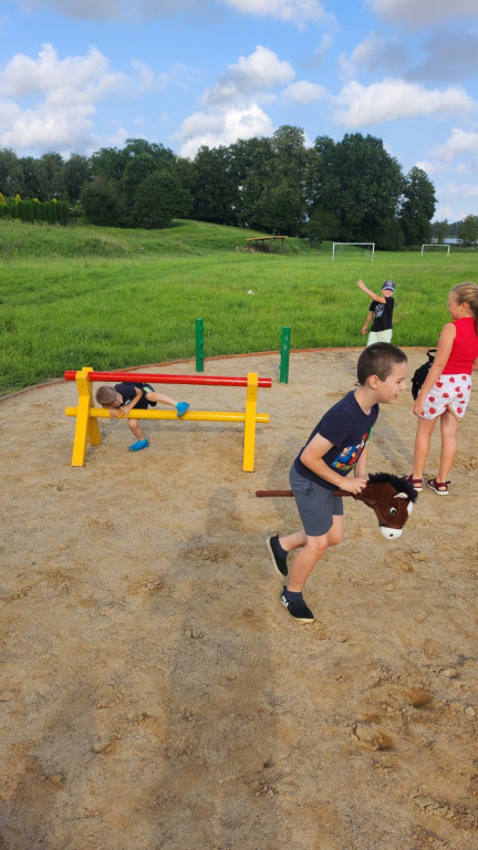 Dzieci testowały miejsce dla fanów Hobby Horsingu