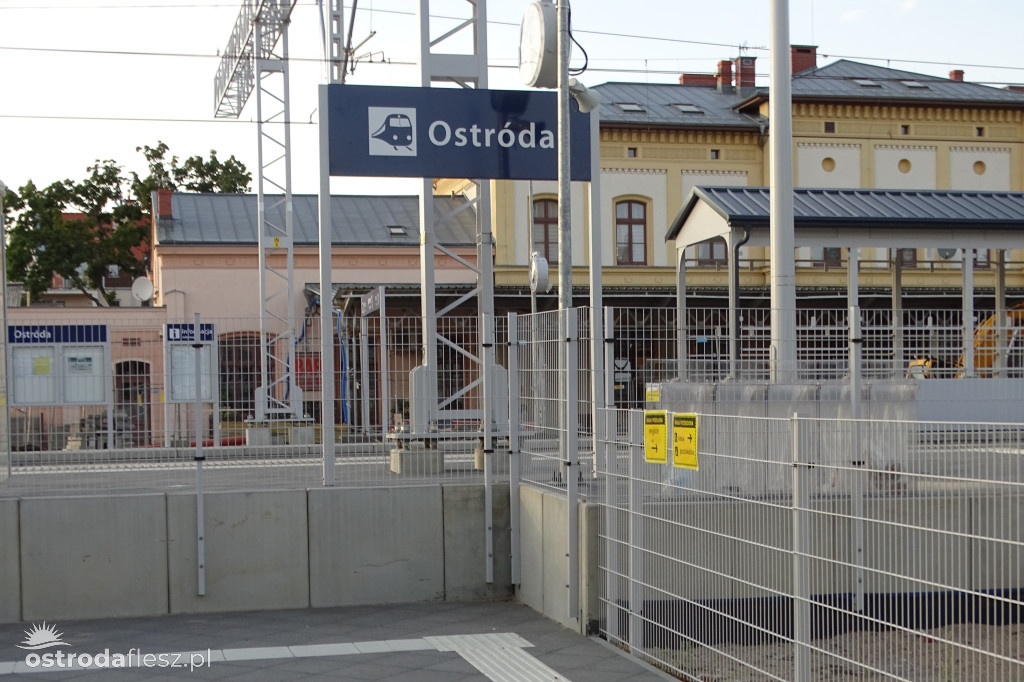 Stacja kolejowa w Ostródzie odzyskuje blask!