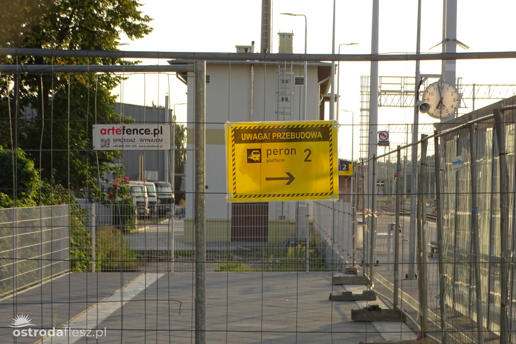 Stacja kolejowa w Ostródzie odzyskuje blask!