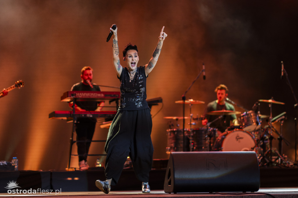 Ostróda: Koncert Agnieszki Chylińskiej-fotorelacja