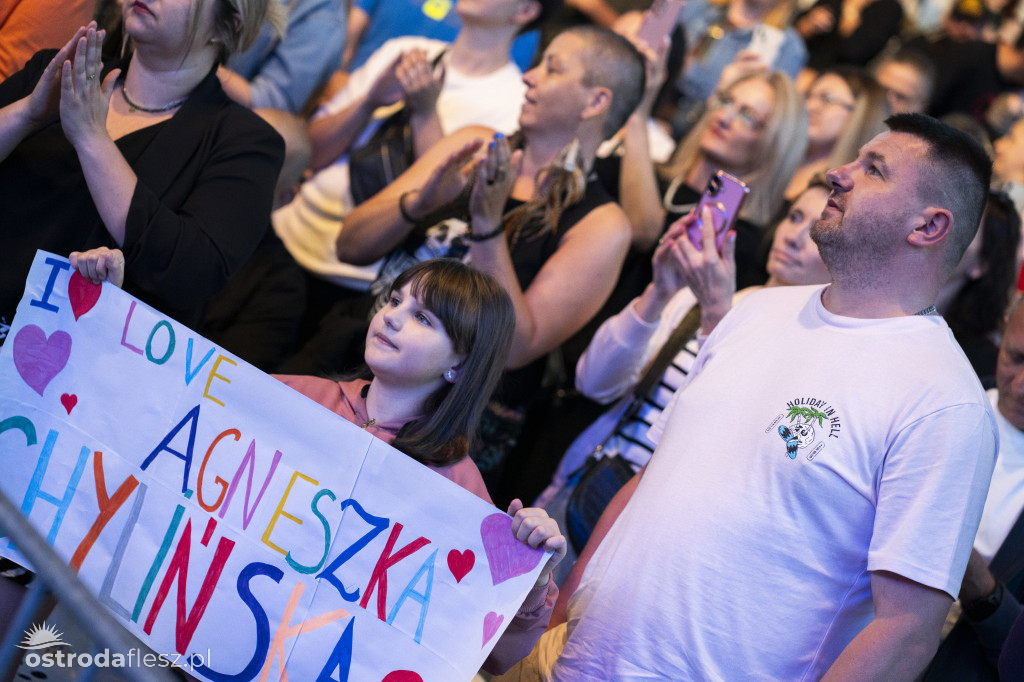 Ostróda: Koncert Agnieszki Chylińskiej-fotorelacja
