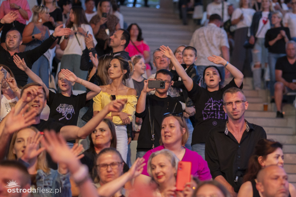 Ostróda: Koncert Agnieszki Chylińskiej-fotorelacja