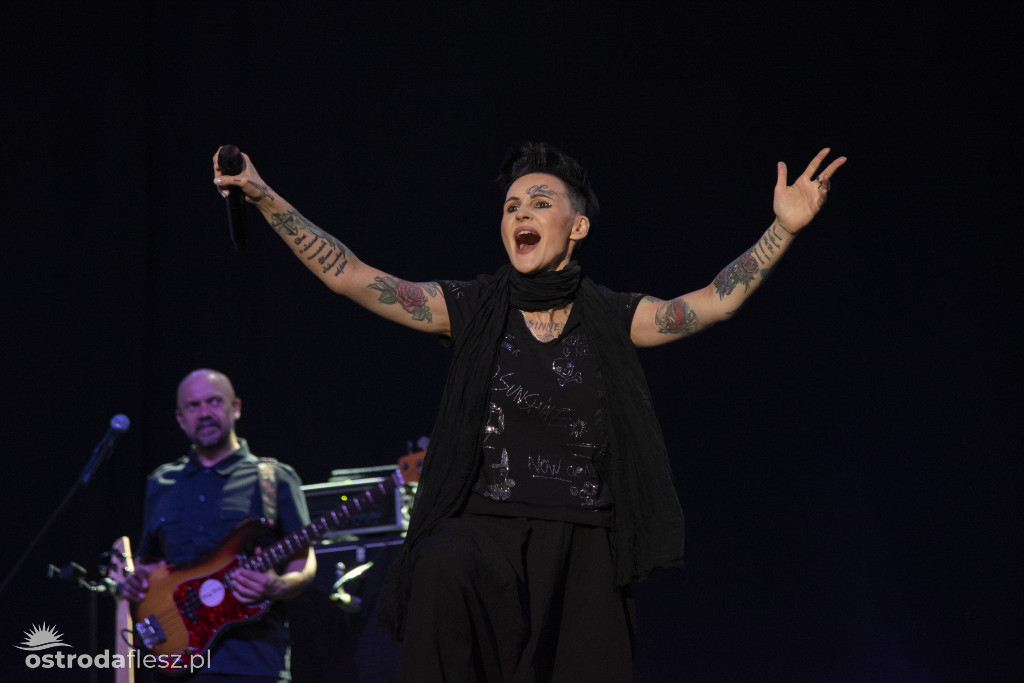 Ostróda: Koncert Agnieszki Chylińskiej-fotorelacja