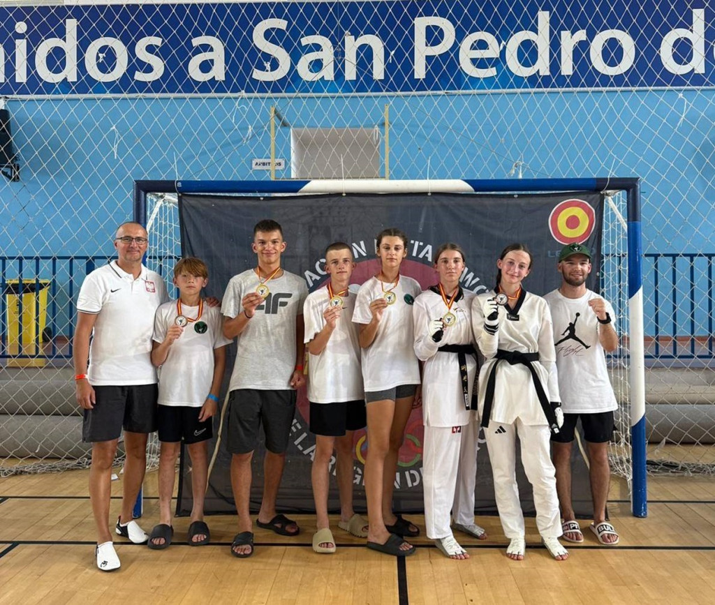 Sukces młodych taekwondzistów z Morąga w Hiszpanii