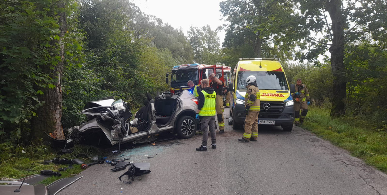Tragiczny wypadek! Nie żyje niemowlę i mężczyzna