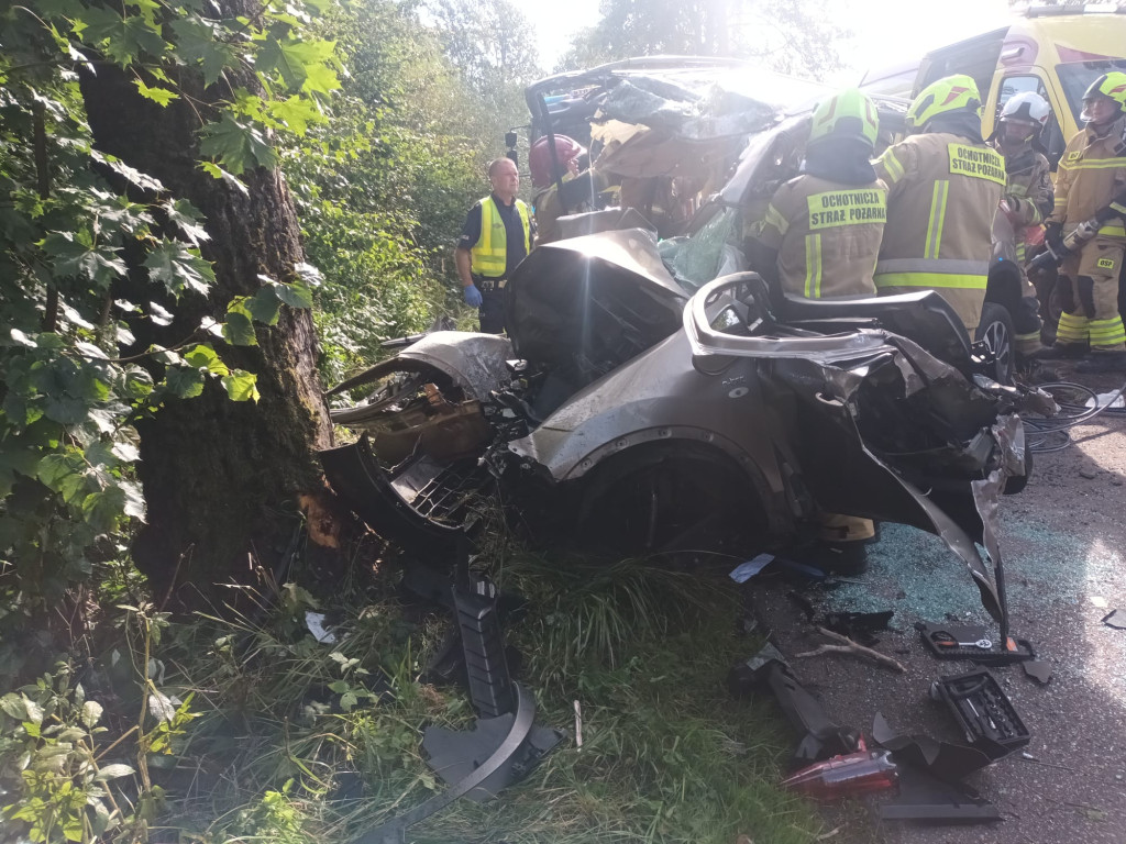 Tragiczny wypadek! Nie żyje niemowlę i mężczyzna