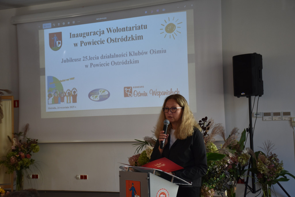 Inauguracja Wolontariatu w Powiecie Ostródzkim
