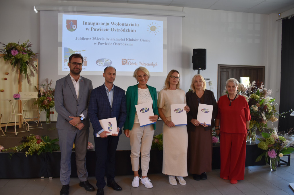 Inauguracja Wolontariatu w Powiecie Ostródzkim