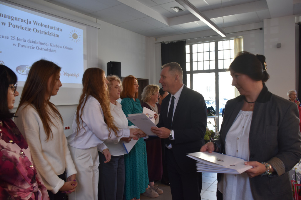 Inauguracja Wolontariatu w Powiecie Ostródzkim