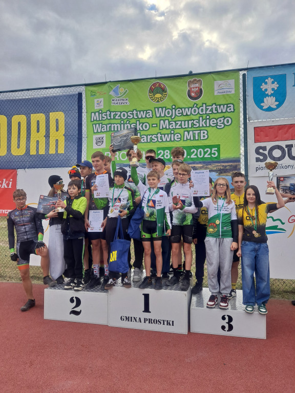 Ostróda Sport Team na podium Mistrzostw Województwa