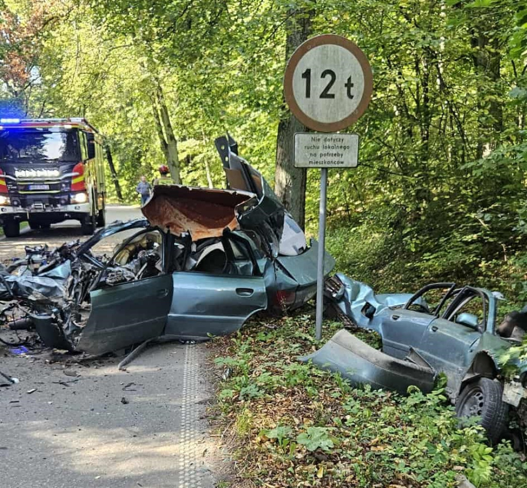 Samochód uderzył w drzewo - zginął 27-latek