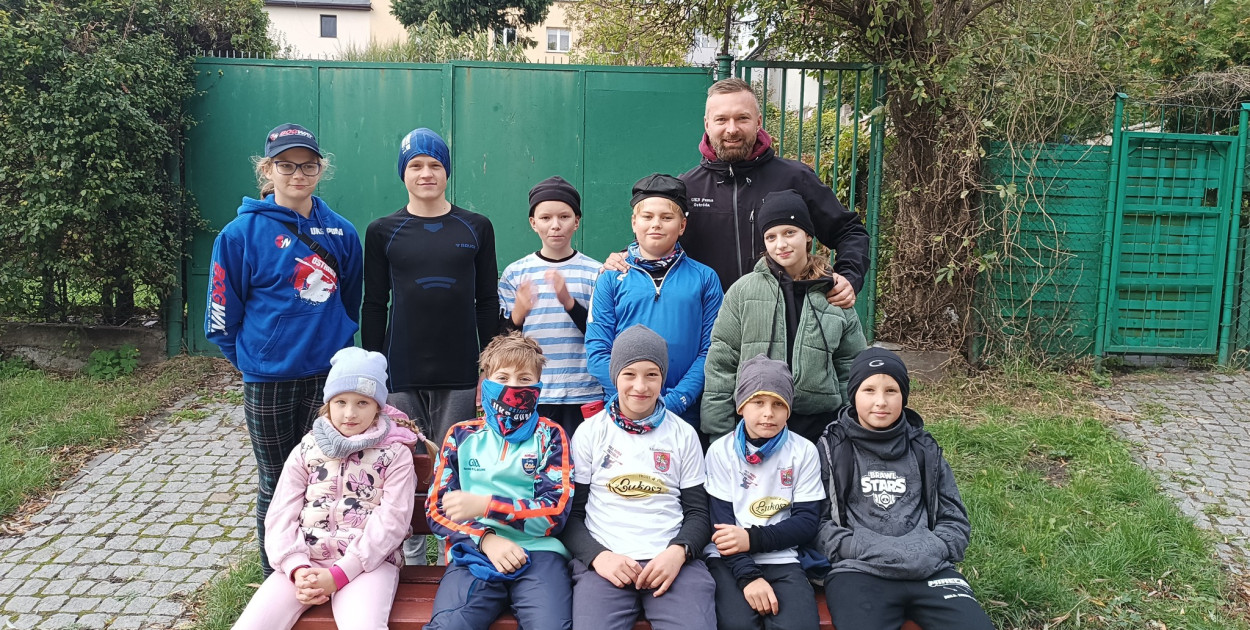 Grad medali kajakarzy UKS Puma Ostróda w Chełmży