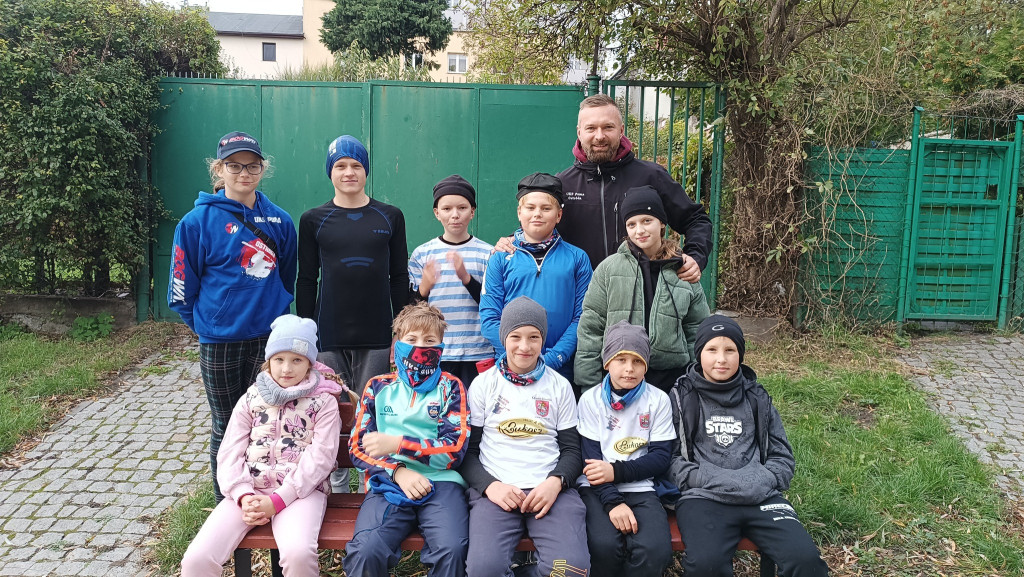 Grad medali kajakarzy UKS Puma Ostróda w Chełmży
