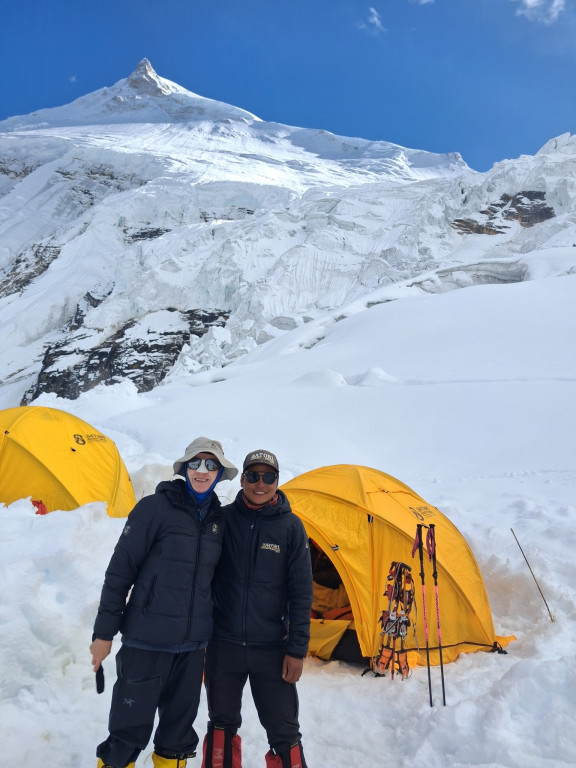 Nauczycielka ekonomika zdobyła Manaslu w Himalajach
