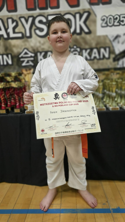 Karatecy z Ostródy z medalami Mistrzostw Polski
