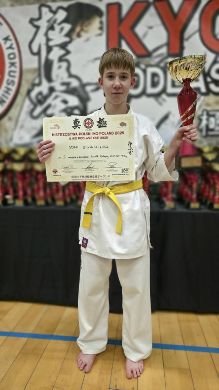Karatecy z Ostródy z medalami Mistrzostw Polski