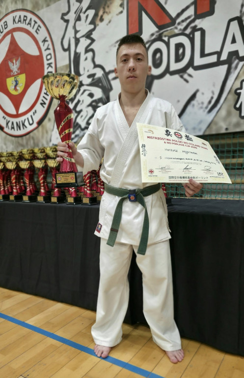 Karatecy z Ostródy z medalami Mistrzostw Polski