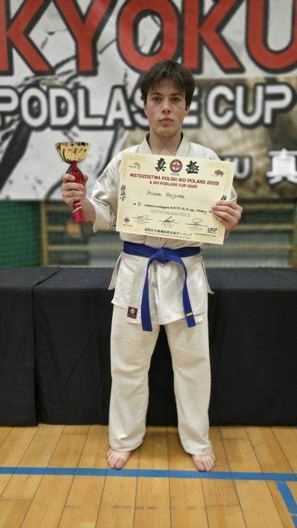 Karatecy z Ostródy z medalami Mistrzostw Polski
