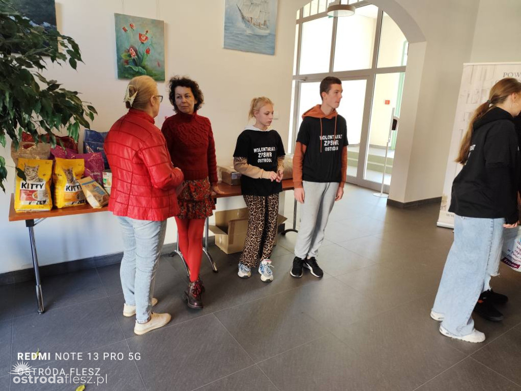 Dary za 10 tys zł zebrano w CUP dla zwierząt