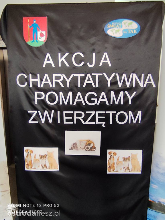 Dary za 10 tys zł zebrano w CUP dla zwierząt