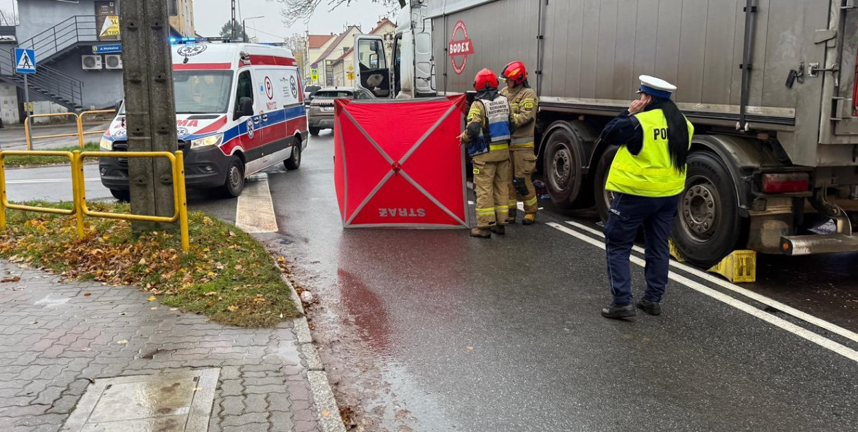 Tragiczny wypadek w Morągu! Nie żyje kobieta