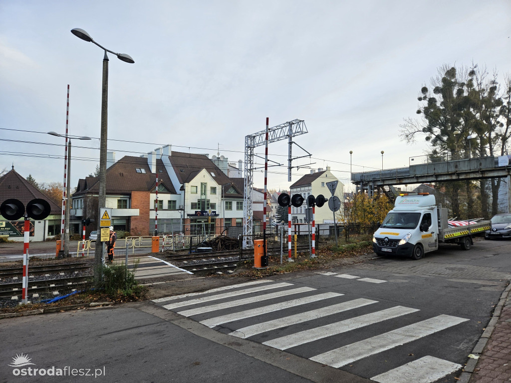 Przejazd kolejowy w Ostródzie otwarty