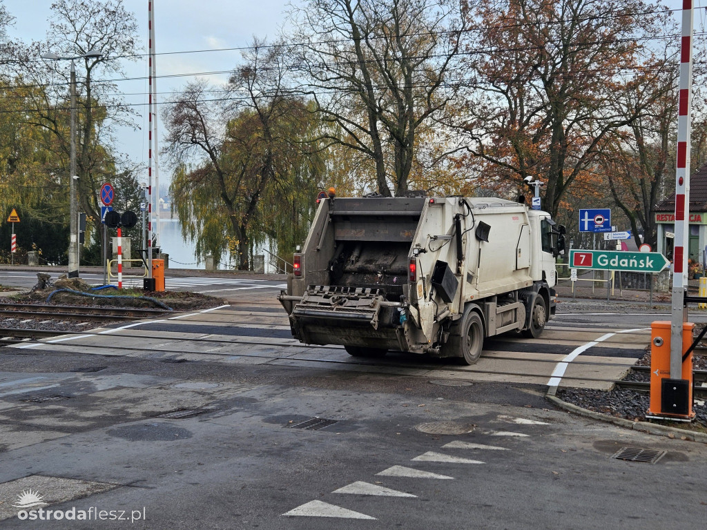 Przejazd kolejowy w Ostródzie otwarty
