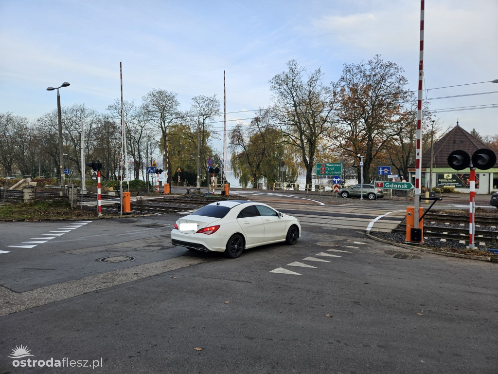 Przejazd kolejowy w Ostródzie otwarty