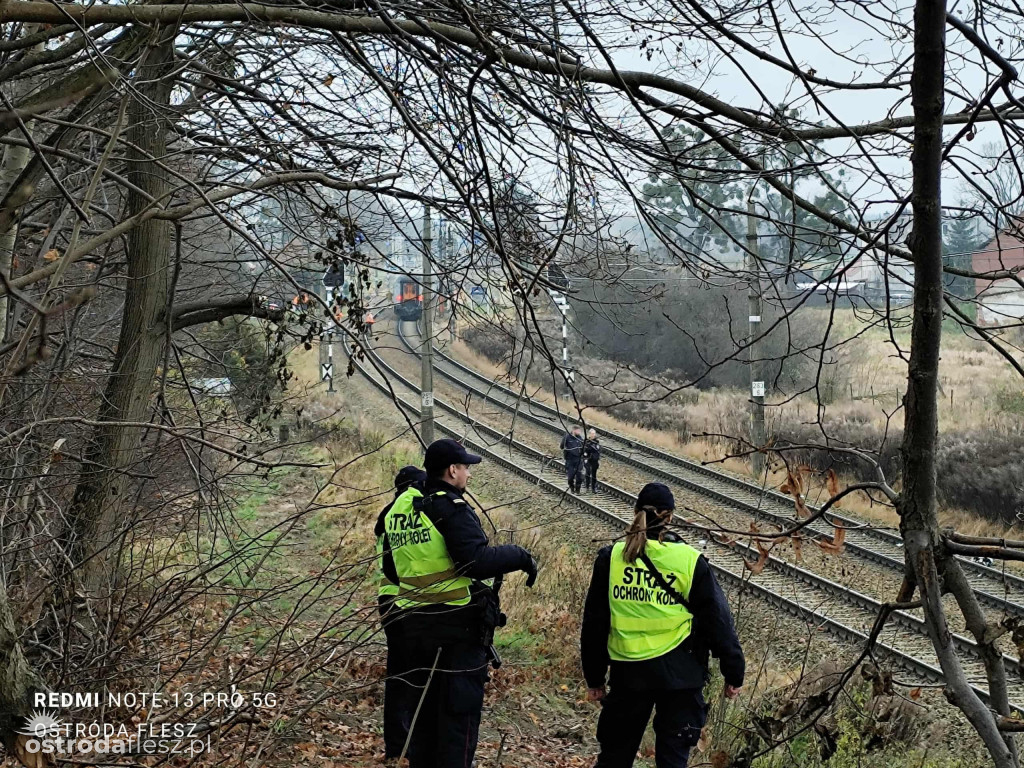 Tragedia na torach pod Ostródą! Zginęła kobieta!