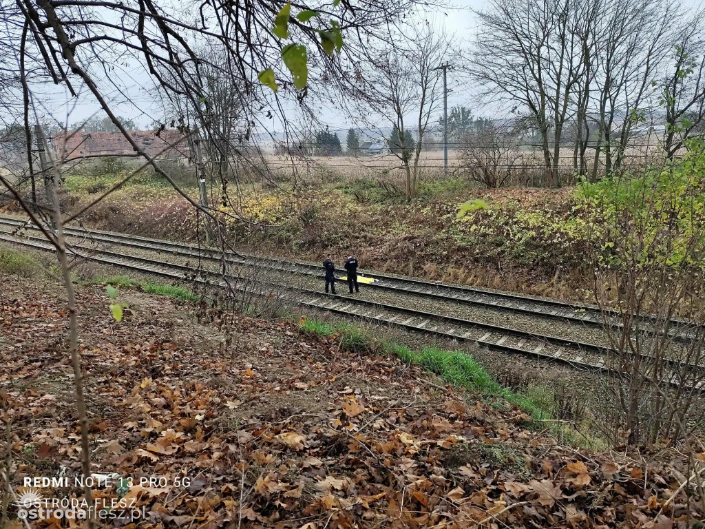 Tragedia na torach pod Ostródą! Zginęła kobieta!