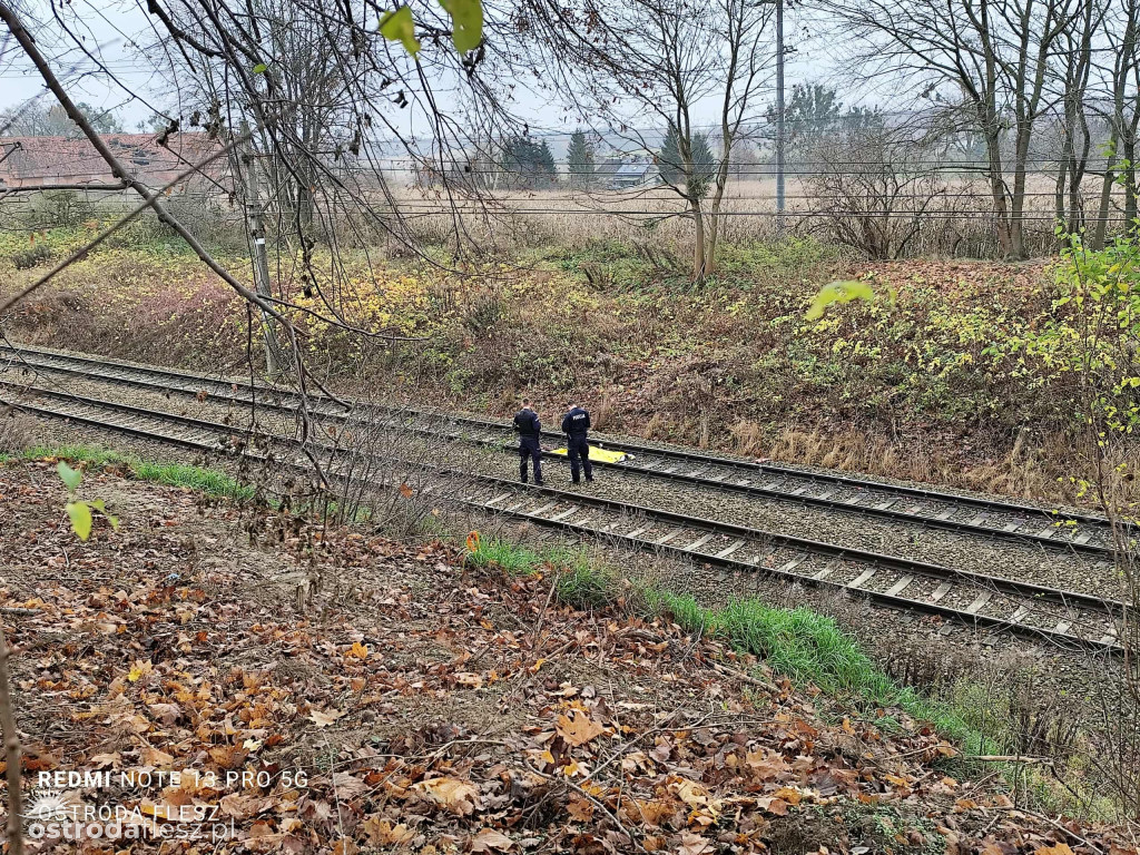 Tragedia na torach pod Ostródą! Zginęła kobieta!