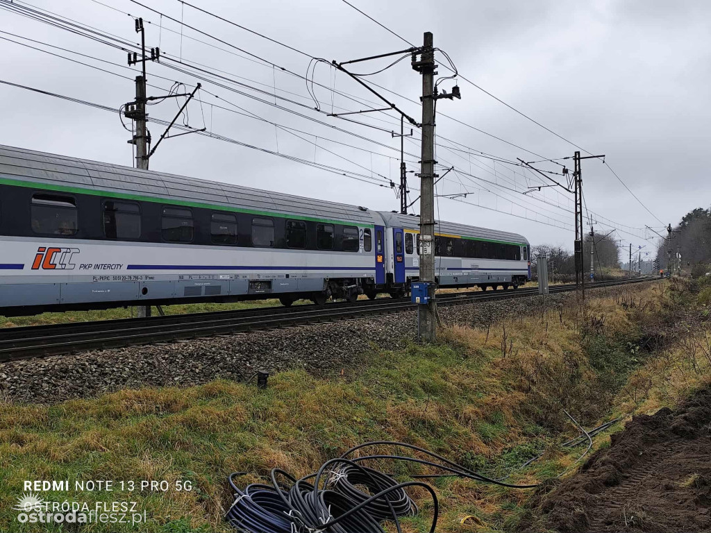 Tragedia na torach pod Ostródą! Zginęła kobieta!