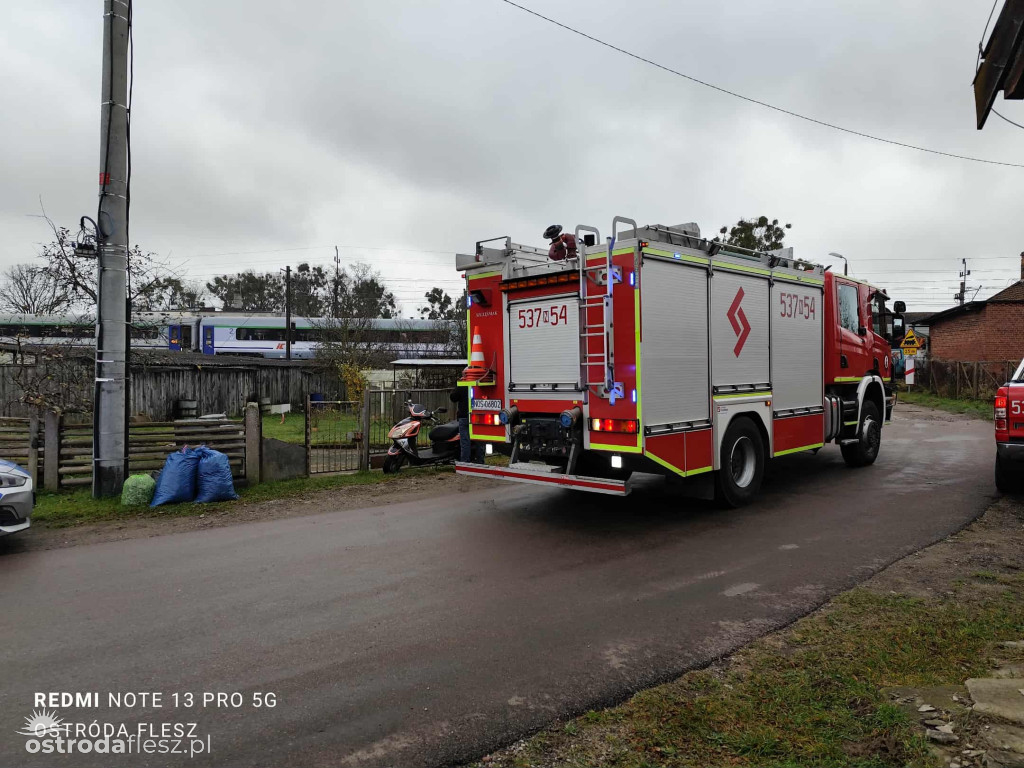 Tragedia na torach pod Ostródą! Zginęła kobieta!