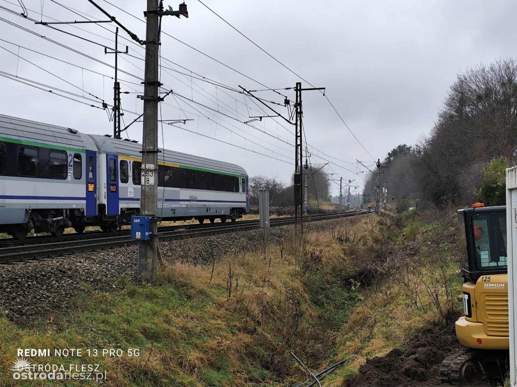 Tragedia na torach pod Ostródą! Zginęła kobieta!