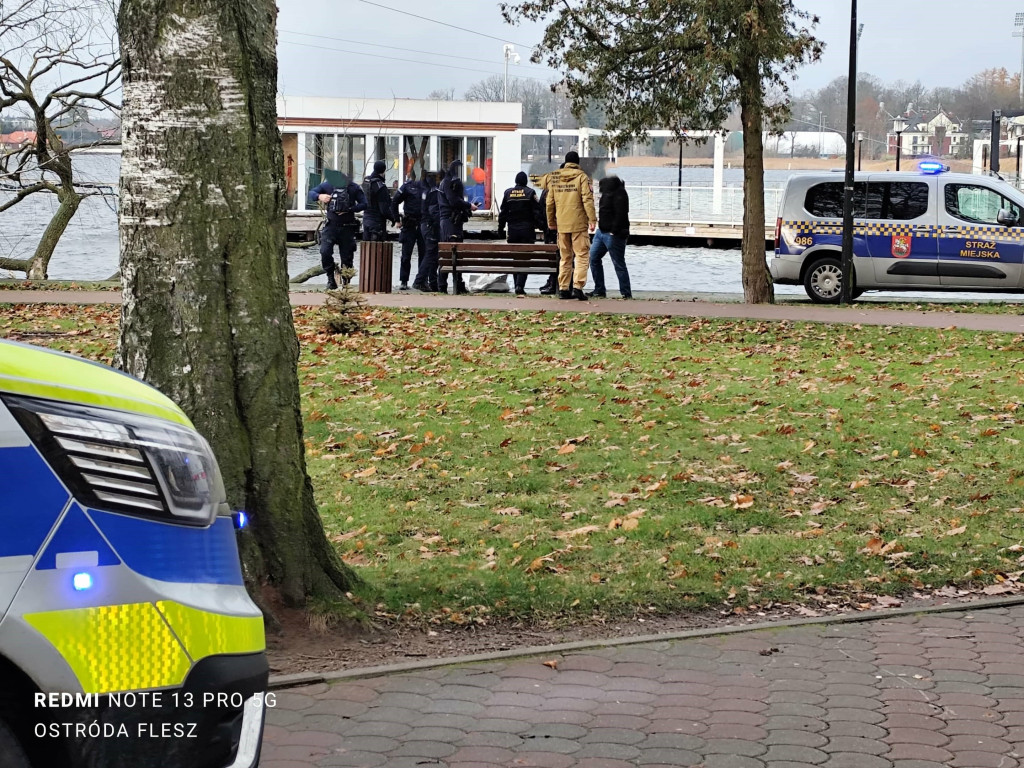 Z Jez. Drwęckiego wyłowiono ciało mężczyzny