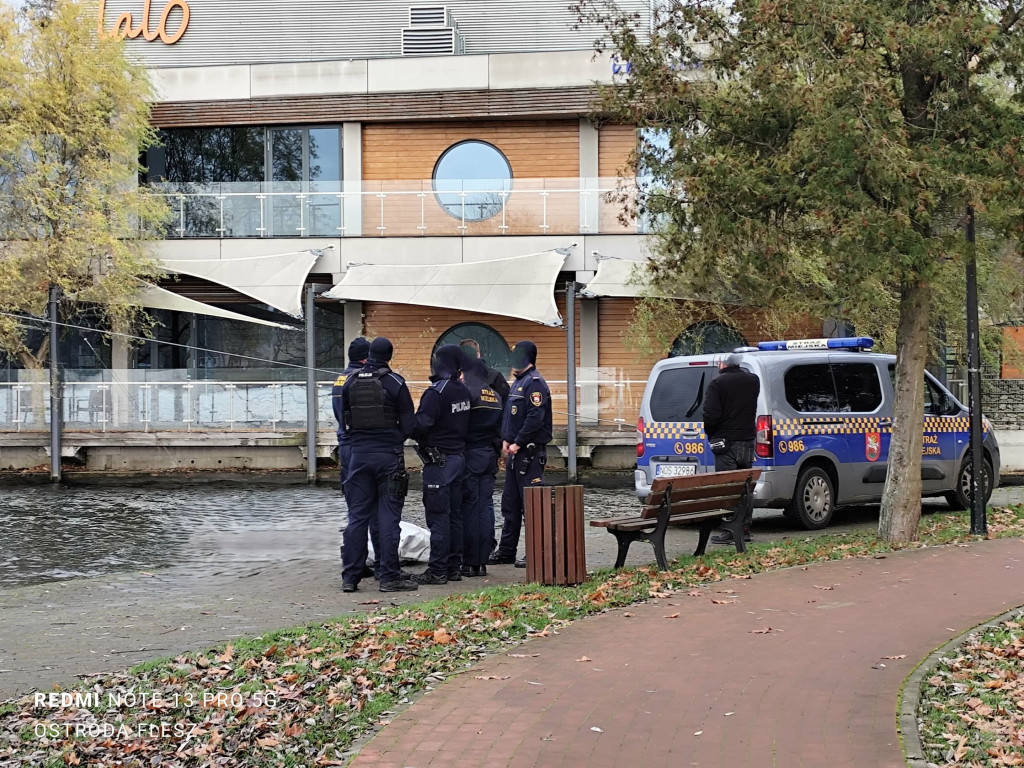 Z Jez. Drwęckiego wyłowiono ciało mężczyzny