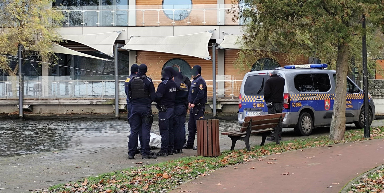 Z Jez. Drwęckiego wyłowiono ciało mężczyzny