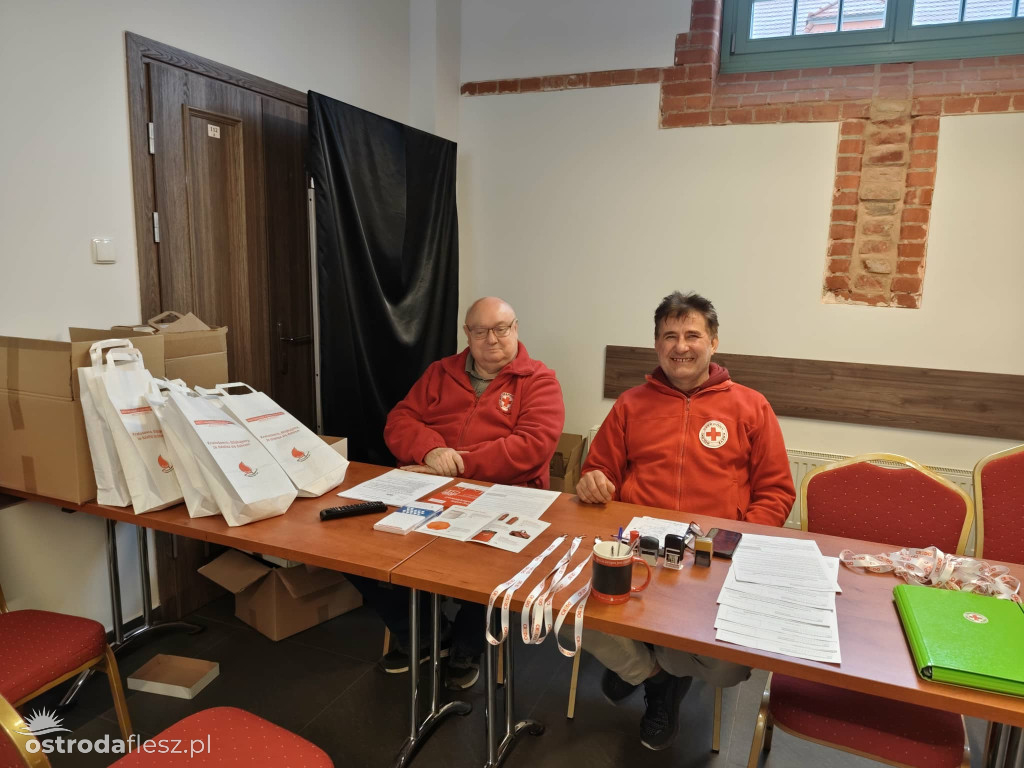 Ponad 21 litrów krwi oddanow akcji krwiodawstwa