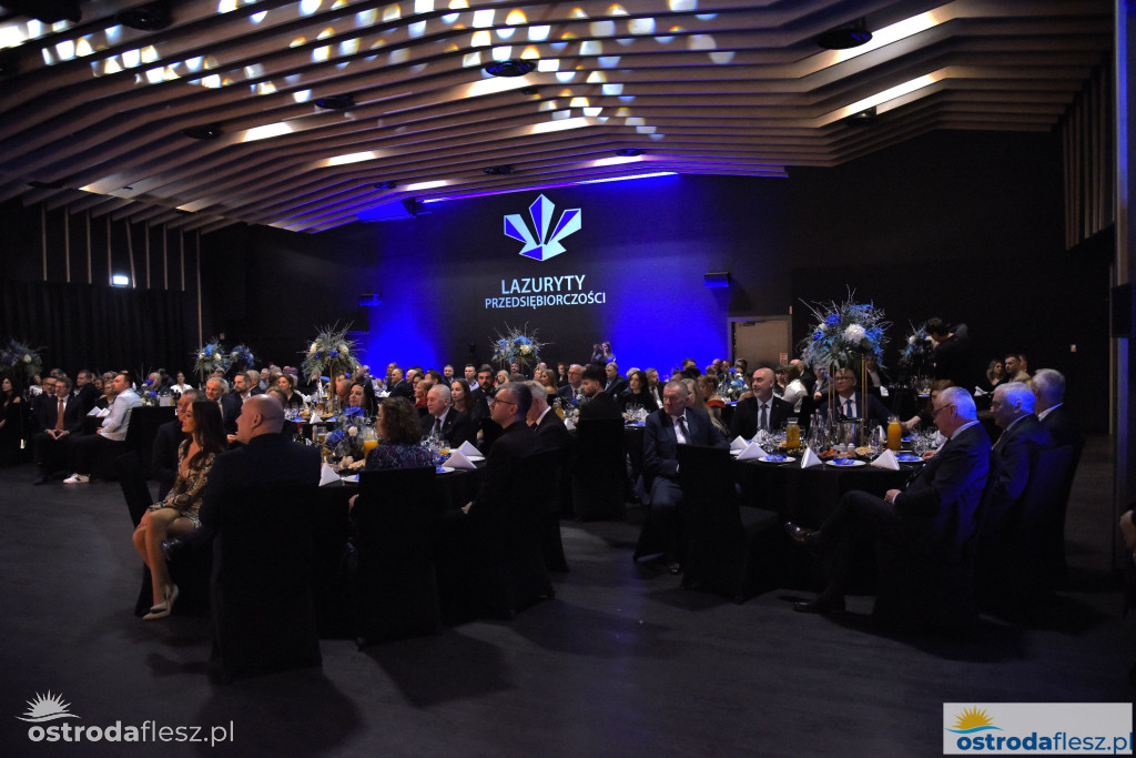 Przedsiębiorcy z Ostródy nagrodzeni Lazurytami