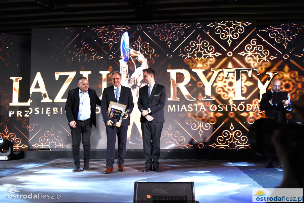 Przedsiębiorcy z Ostródy nagrodzeni Lazurytami
