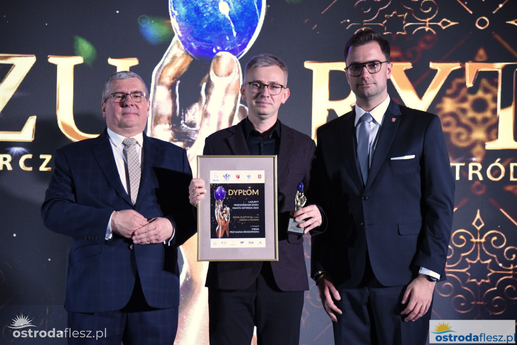 Przedsiębiorcy z Ostródy nagrodzeni Lazurytami