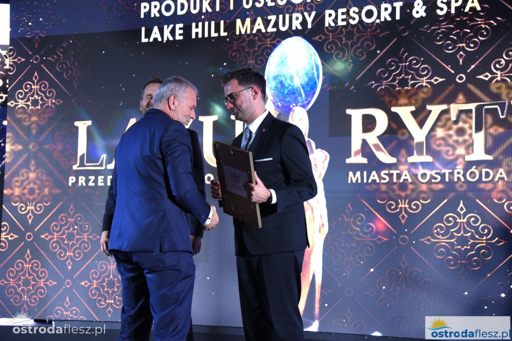 Przedsiębiorcy z Ostródy nagrodzeni Lazurytami