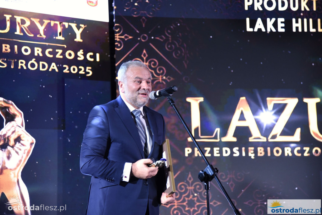 Przedsiębiorcy z Ostródy nagrodzeni Lazurytami