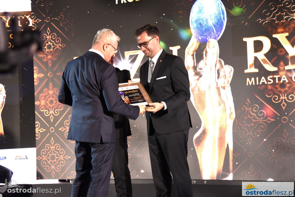 Przedsiębiorcy z Ostródy nagrodzeni Lazurytami