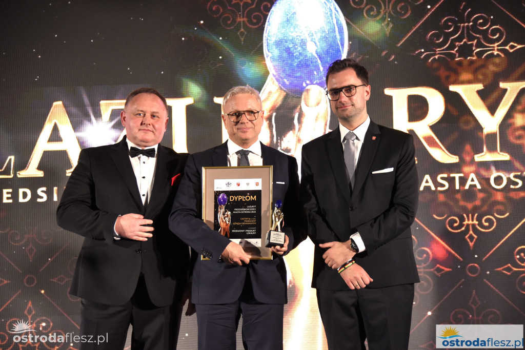 Przedsiębiorcy z Ostródy nagrodzeni Lazurytami