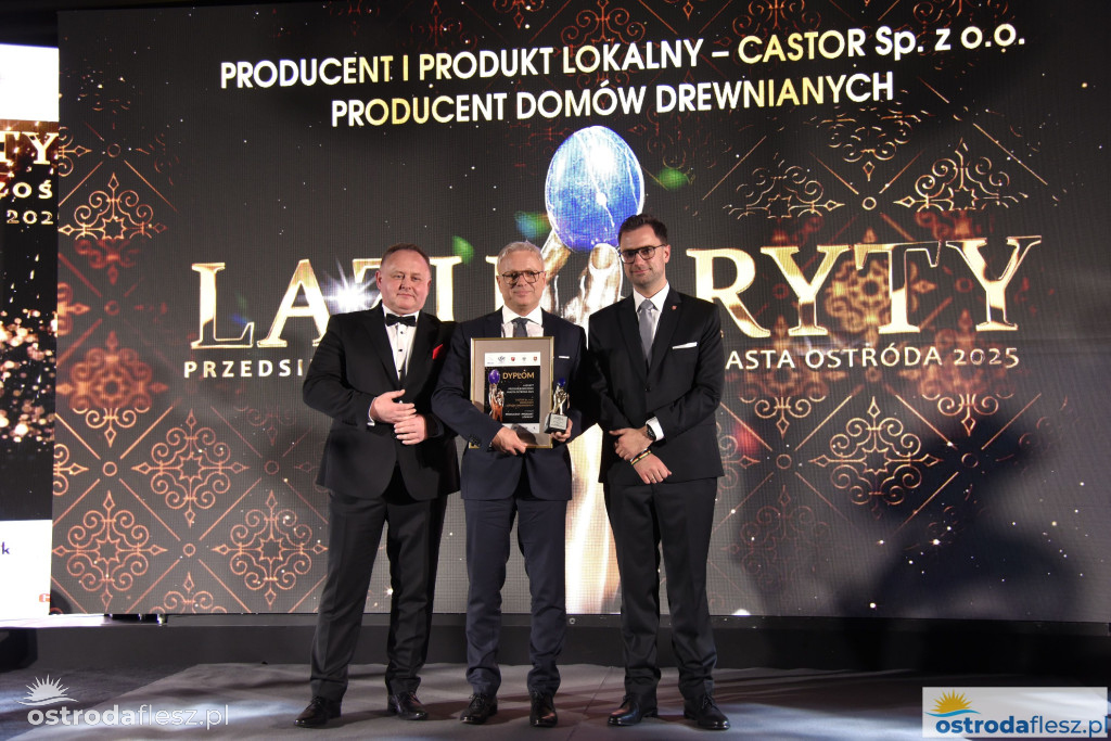 Przedsiębiorcy z Ostródy nagrodzeni Lazurytami