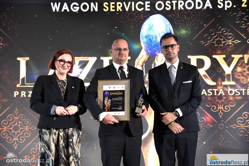 Przedsiębiorcy z Ostródy nagrodzeni Lazurytami